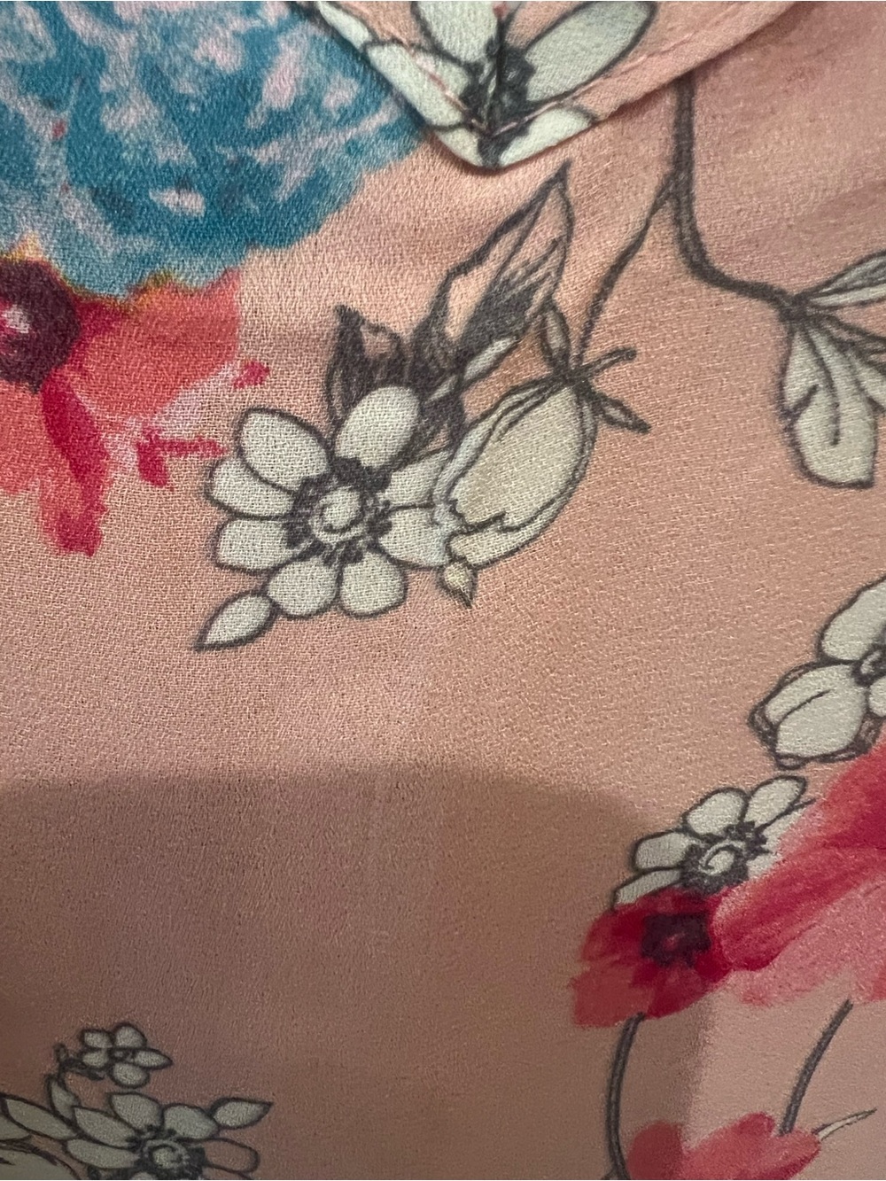 NWT Hemish U.S.A Slip Dress with Floral Print Size Medium - Picture 9 of 15